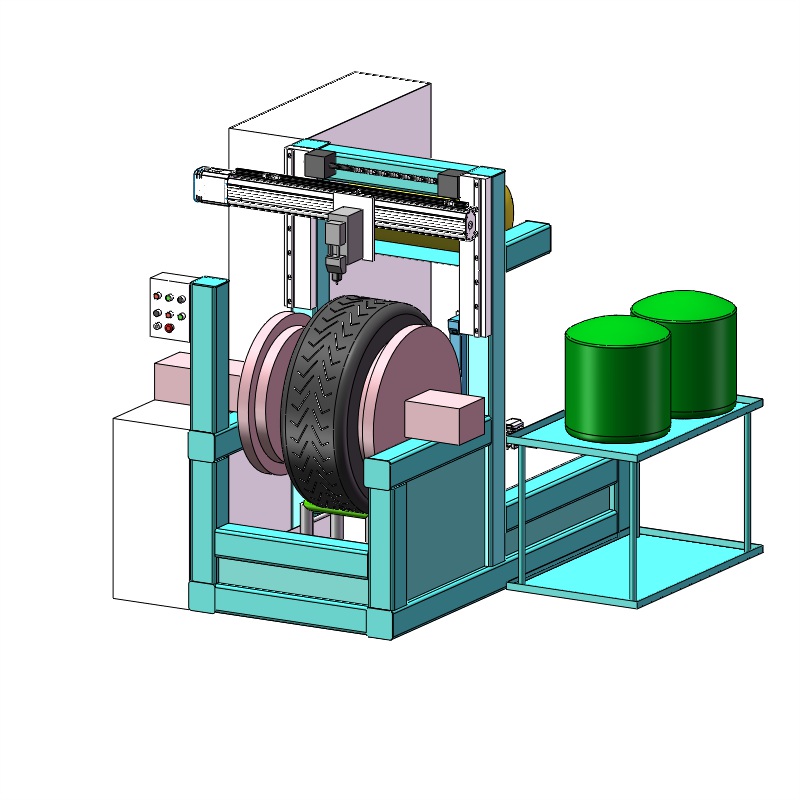 防滑輪胎智能鑲釘