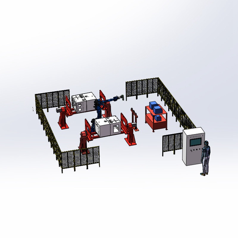 充氣柜機(jī)器人螺柱焊接
