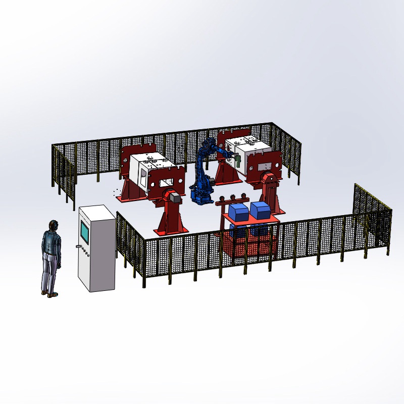 充氣柜機(jī)器人螺柱焊接